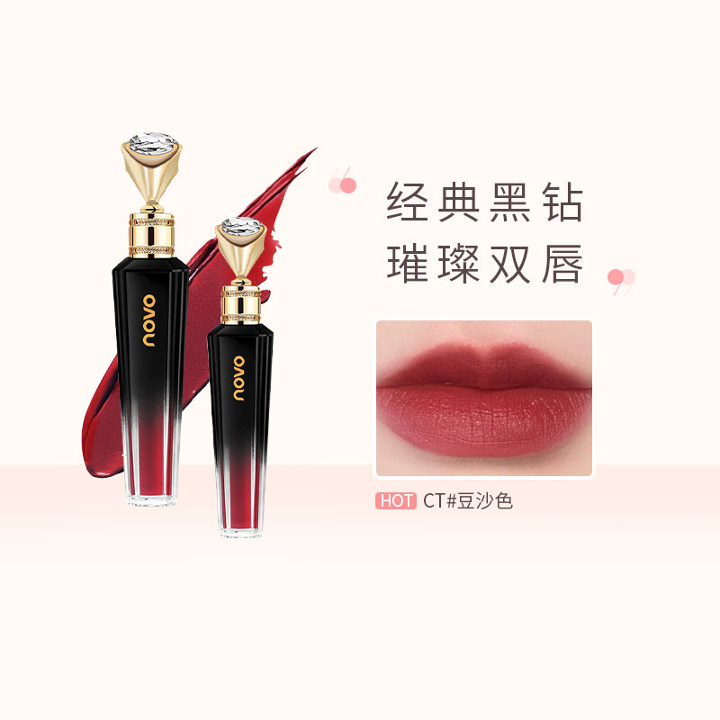 Queen Novo Vertical Lip Lip Lip Lip Lips Red Woman Lights Mate Mate Moisturizing Lips and Honey Small Affordable Students