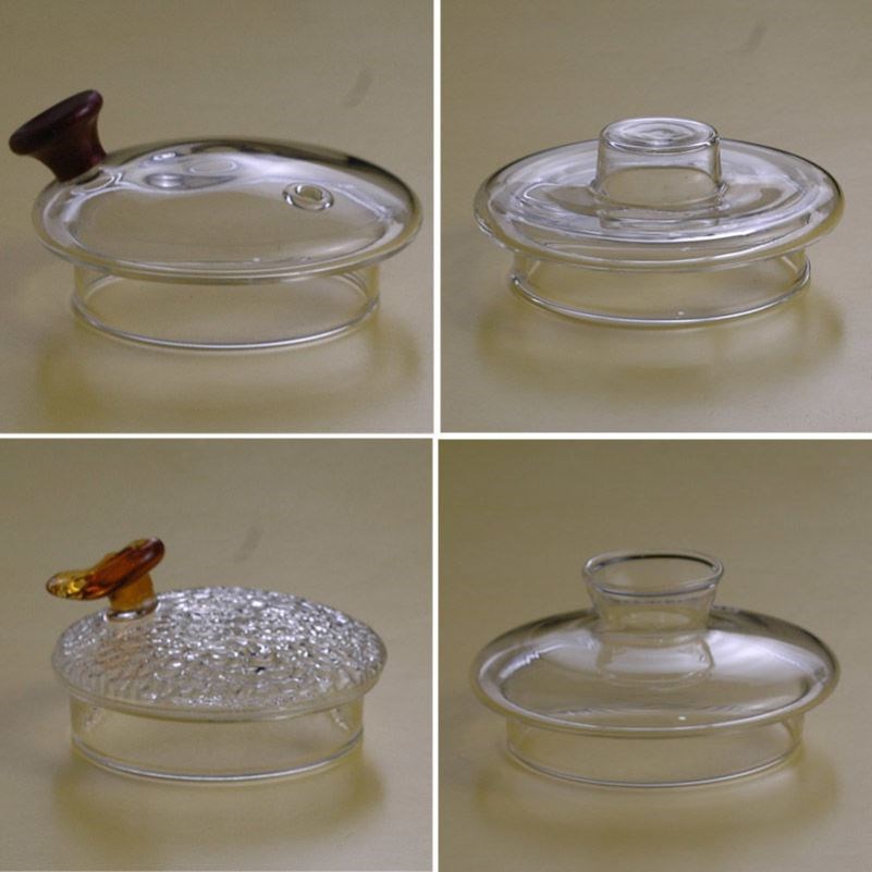 Lid universal lid high borosilicate glass lid pot lid health pot lid water cup lid lead-free environmental protection heat resistance high