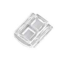 Leaf transparent plastic buckle acrylic box buckle plastic buckle closure lock box fixed buckle