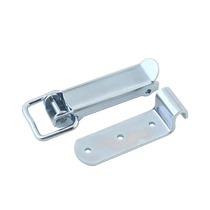 On the leaf iron galvanized box buckle is installed at a right angle of 90 degrees. Wooden box box tail box back cover tool buckle buckle buckle