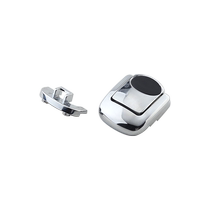 Leaf Suitcase Lock Closure Buckle Toolbox Metal Buckle Thumb Press Inward Push Lock Buckle
