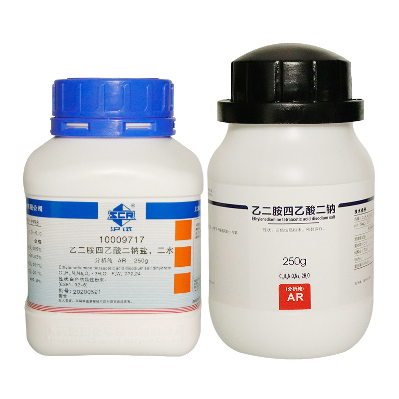 国药 西陇化工 乙二胺四乙酸二钠盐，二水 EDTA 二钠盐AR沪试250g