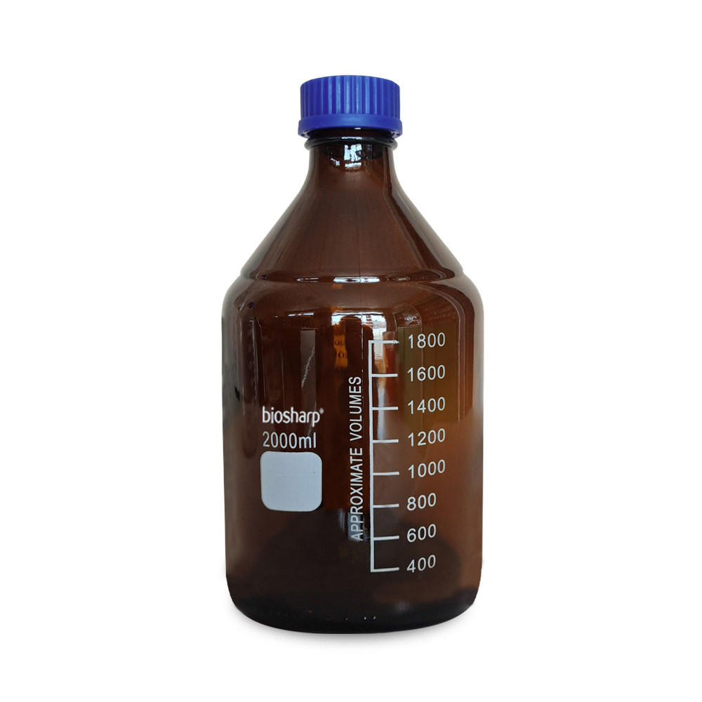 Biosharp 棕色蓝盖试剂瓶 BS-GB-2000-AM 2000ml/1000ml/500ml/250ml/100ml
