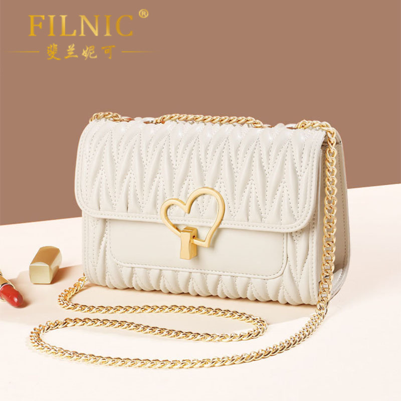 Легкие роскошные сумки Ferran Nicole, новинка 2025 года, модная универсальная сумка нишевого дизайна на цепочке для подарка подруге