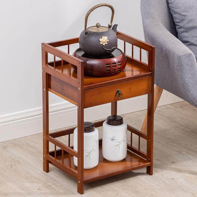 Tea-water cabinet shelving wood tea set Tea Room Tea Room Tea Room Floor Tea Cup Tea Containing Layer Shelf Display Containing Cabinet