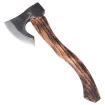 Ax for splitting firewood ax for outdoor camping wood-cutting artifact tree-cutting mountain-defense housewarming fire-fighting ax wooden handle handle ax