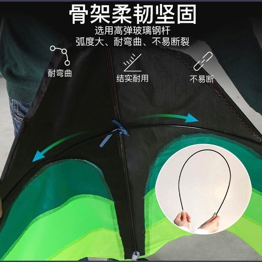 Кайт для взрослых, очень большой, подходит для травянистых мест, большой, сверхбольшой, профессиональный кайт высокого класса из Вэйфань, легко управляется при слабом ветре, модель для взрослых, новая модель 2025 года.