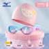 Kính bơi trẻ em Mizuno dành cho bé trai và bé gái chống thấm nước và chống sương mù khung lớn phẳng kính bơi và bộ mũ bơi mắt kính bơi gọng kính bơi 