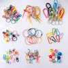 Pindu DIY Keychain Metal Accessories Wire Ring Door Buckle Silicone Leather Cord Pendant Snap Ring Small Bell Spring Buckle