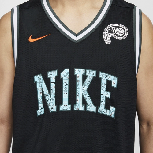 Мужская быстросохнущая баскетбольная майка с принтом NIKE Official OUTLETS серии DNA HF6136