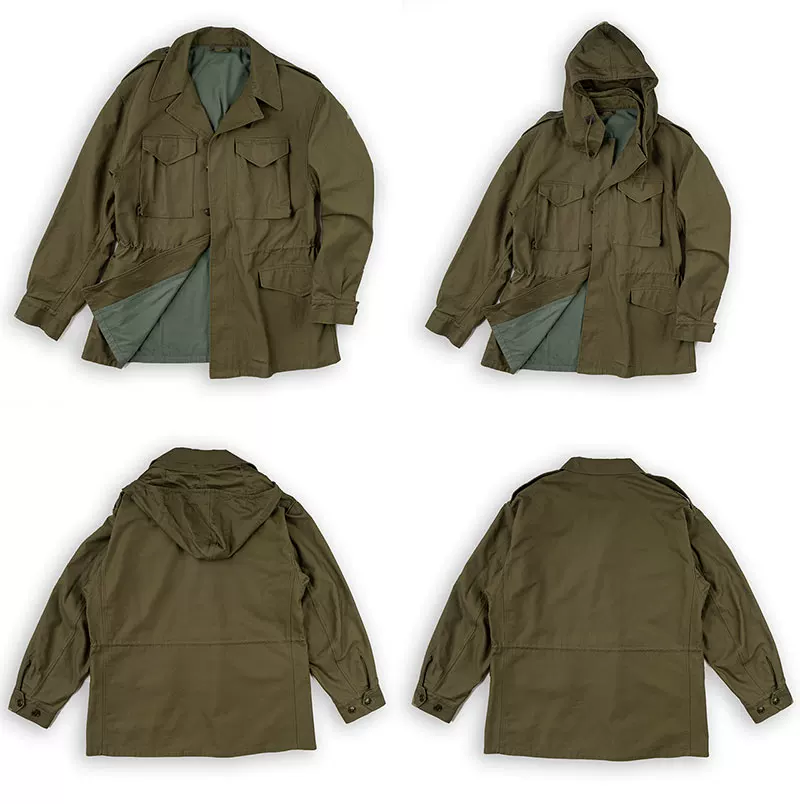 Пухово-ветровка ретро OG107 куртка M43 slim windbreaker хлопковая молодежная повседневная куртка с лацканом