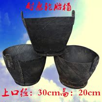 Tire Rizi Construction Ash Bucket Ash Bucket Ash Bucket Ash Bucket Worksite Tile Workout with Cement Barrel Mortar Barrel Rubber Barrel Abrasion Resistant