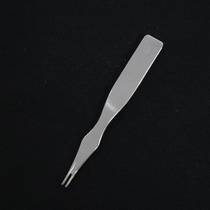 New high-end French chopper Liuling chopper European style oblique flat chopper handmade DIY leather leather goods hand sewing and punching tool fine grinding