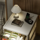 Поднимите ящик для прикроватного таблица -Тип пластиковый домашний шкаф для хранения шкафа для хранения спальни для хранения спальни многослойный шкаф