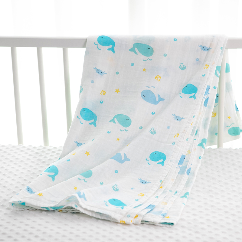 Baby bed pure cotton A-type single piece pure cotton single child summer gauze summer thin summer cover thin sheet