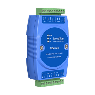 Yixing industrial grade isolated 8-way 485 hub