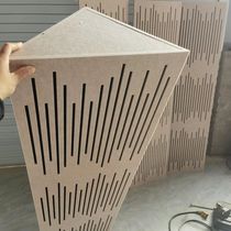 Diffusion custom sound-absorbing panel high-density HIFI sound-absorbing polyester fiber low-frequency trap acoustic environmental protection