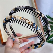 Han Edition Sweet Beauty Hair Stirrup Wash Face Coated Film With Hair Stirrup Head Accessories Outside 100 Hitch Anti-Slip Head Stirrup Wrap Around the Card