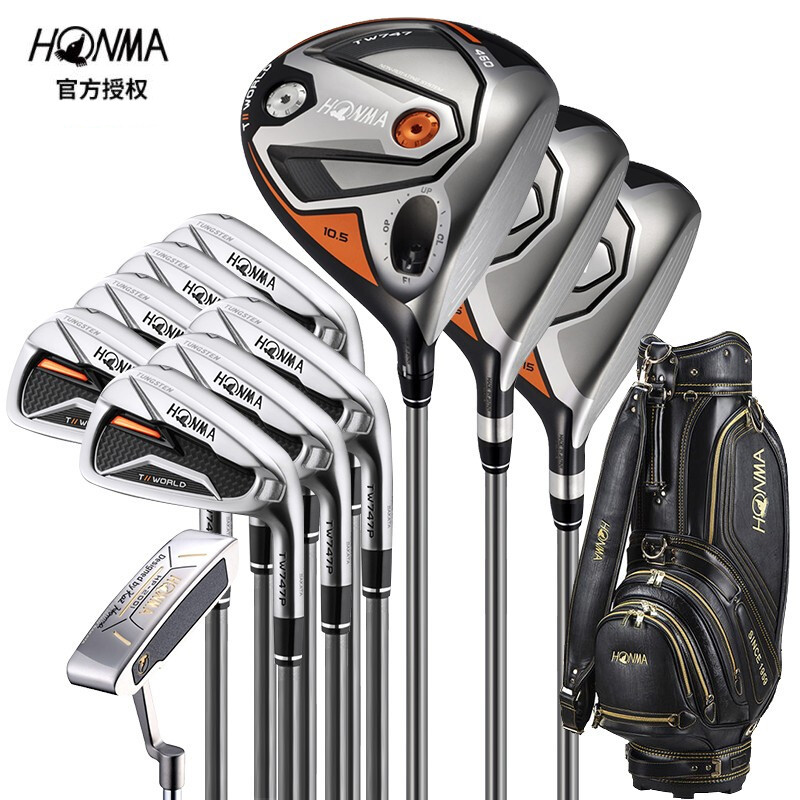 HONMA Red Horse Golf Ball Rod TW747 Series Men's sleeve bar Japan Imports a full set of GOLF ball new