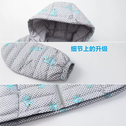 Детский легкий и тонкий пуховик, куртка для мальчиков и девочек, подходит для подростков