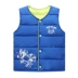 Áo vest trẻ em cotton xuống 2 bé trai 3 bé gái 4 áo vest vai 5 ấm 6 mùa thu và đông 7 trẻ lớn 8 tuổi 9 tuổi