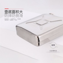 5 ounce oil can barrel-shaped wine bottle portable outdoor stainless steel wine bottle with print