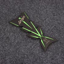 Applicable Kawasaki small ninja ninja400 tank car sticker anti-slip bodywork patch fish bone post retrofit motorcycle accessories