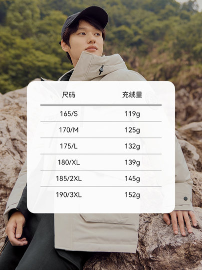 雅鹿情侣工装羽绒服加厚2025年冬季新款户外防风连帽外套保暖男装