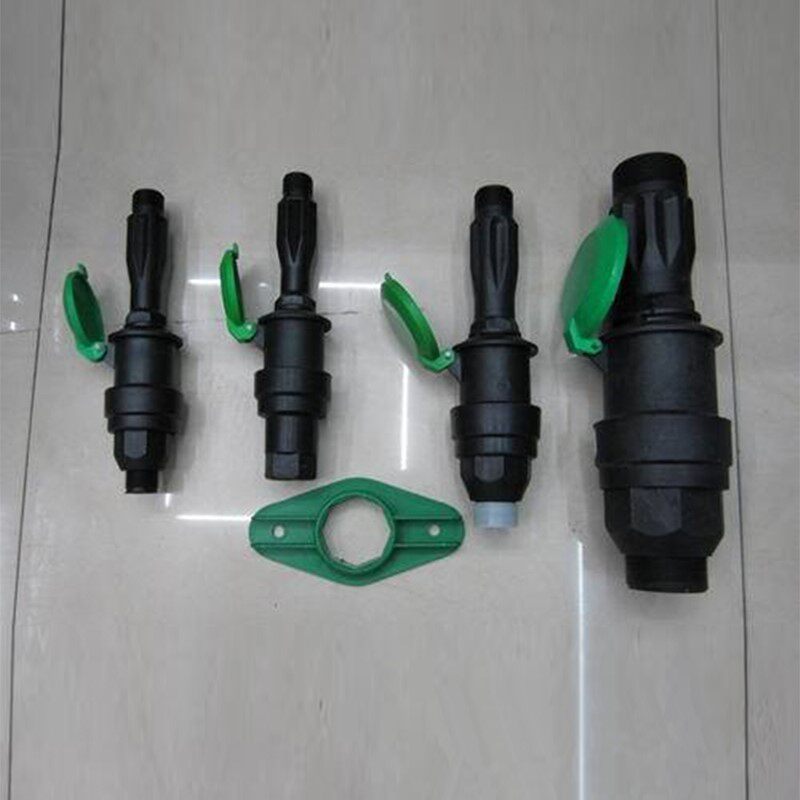  1 Inch Plastic Quick Water Fetcher Garden Forest Green Convenient Body Sprinkler Bolt Fetch Valve Lawn Key Insert