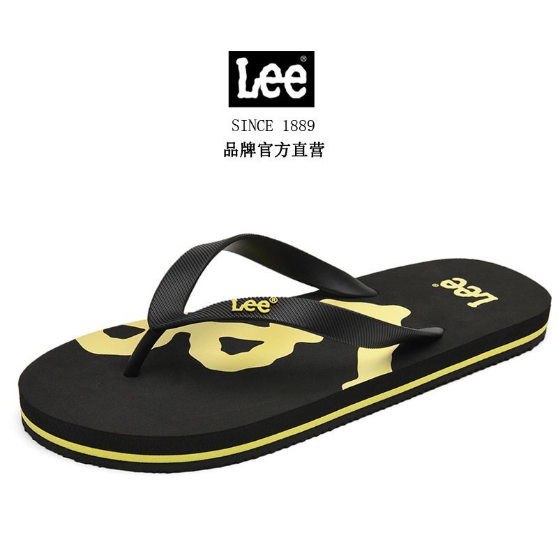 Lee Flip-Flops for Men 2026 New Summer Style Men's Trendy Outdoor Non-Slip Brazilian Beach Sandals Slippers