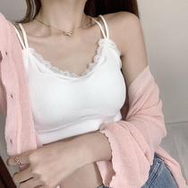 Beauty Back Underwear Women No Steel Ring Sports Bra Thin harnesses Sling Nets Red Pops Wrap students Teenage Girls Smear