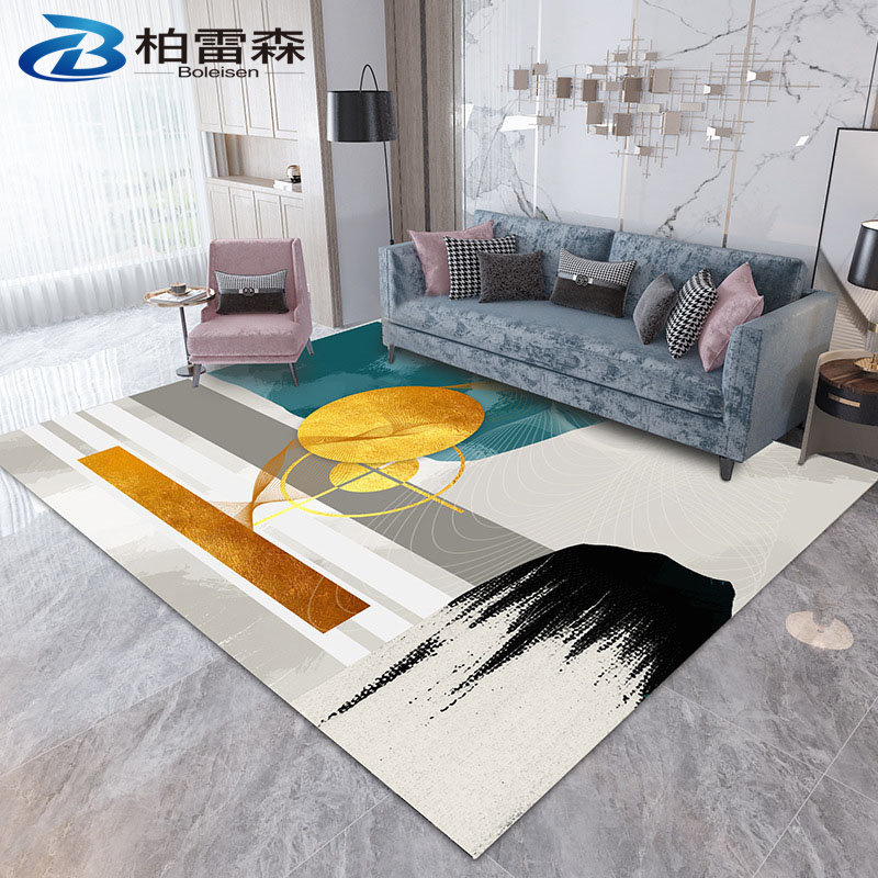 Nordic Modern Carpet Living Room Small Freshens With Wind Light Lavish Tea Blanket Bedroom Home Minimis Mat Full Of Ground Floor Mat