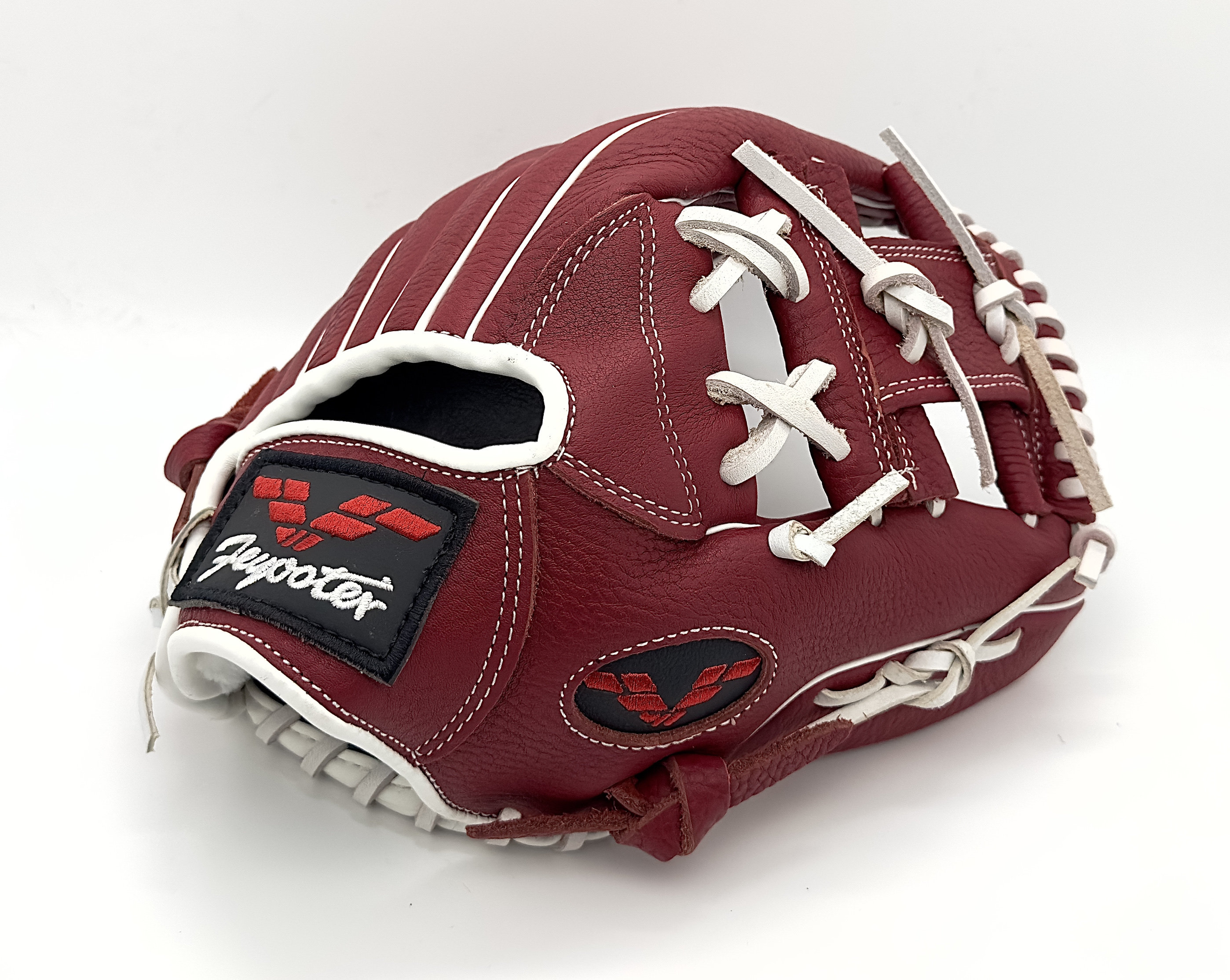 Кожаные бейсбольные софтбольные детские перчатки для взрослых, из натуральной кожи 