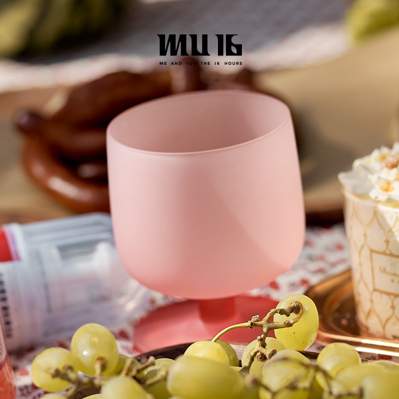 MU16 糖果系列 人工吹制水晶玻璃杯 320ml 天猫优惠券折后￥119包邮（￥129-10）多色可选