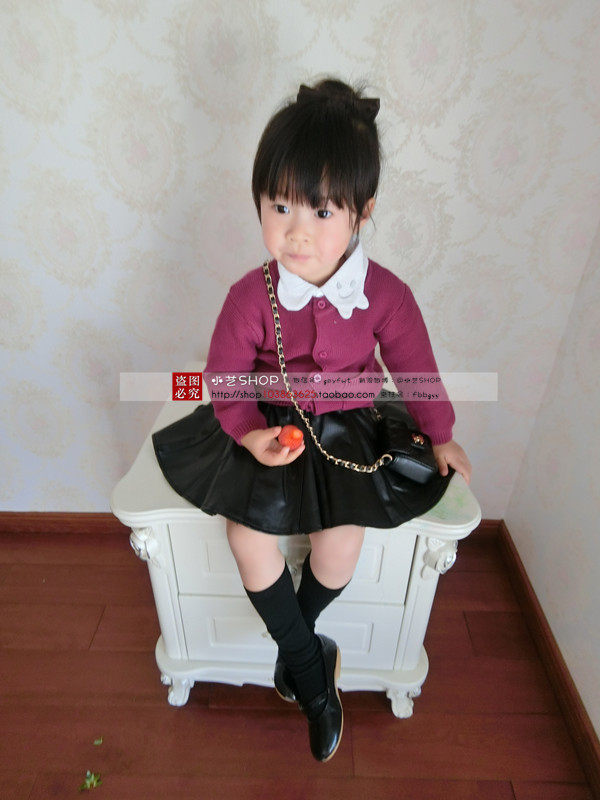 Jupe enfant en cuir - Ref 2051603 Image 6