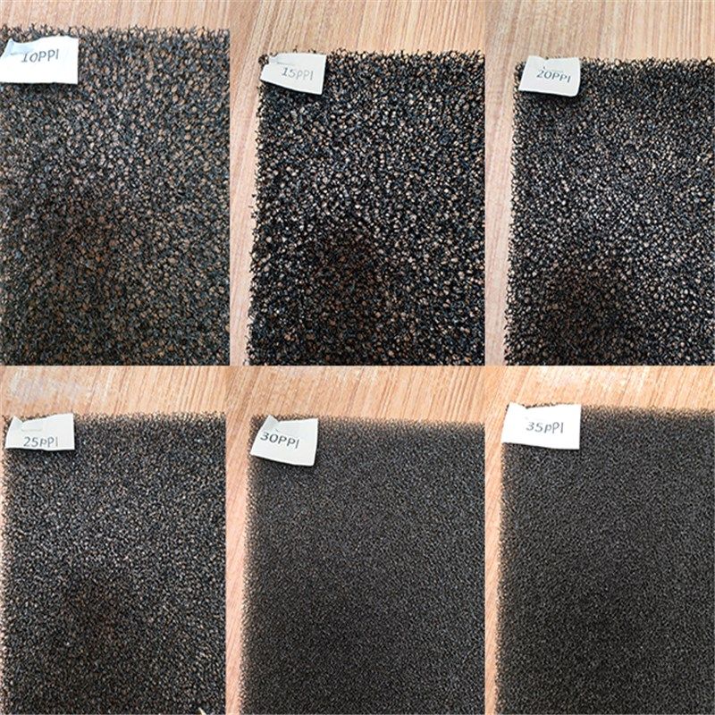 Polyurethane air compressor inverter filter chassis cabinet cooling tower air outlet honeycomb flame retardant dustproof filter cotton