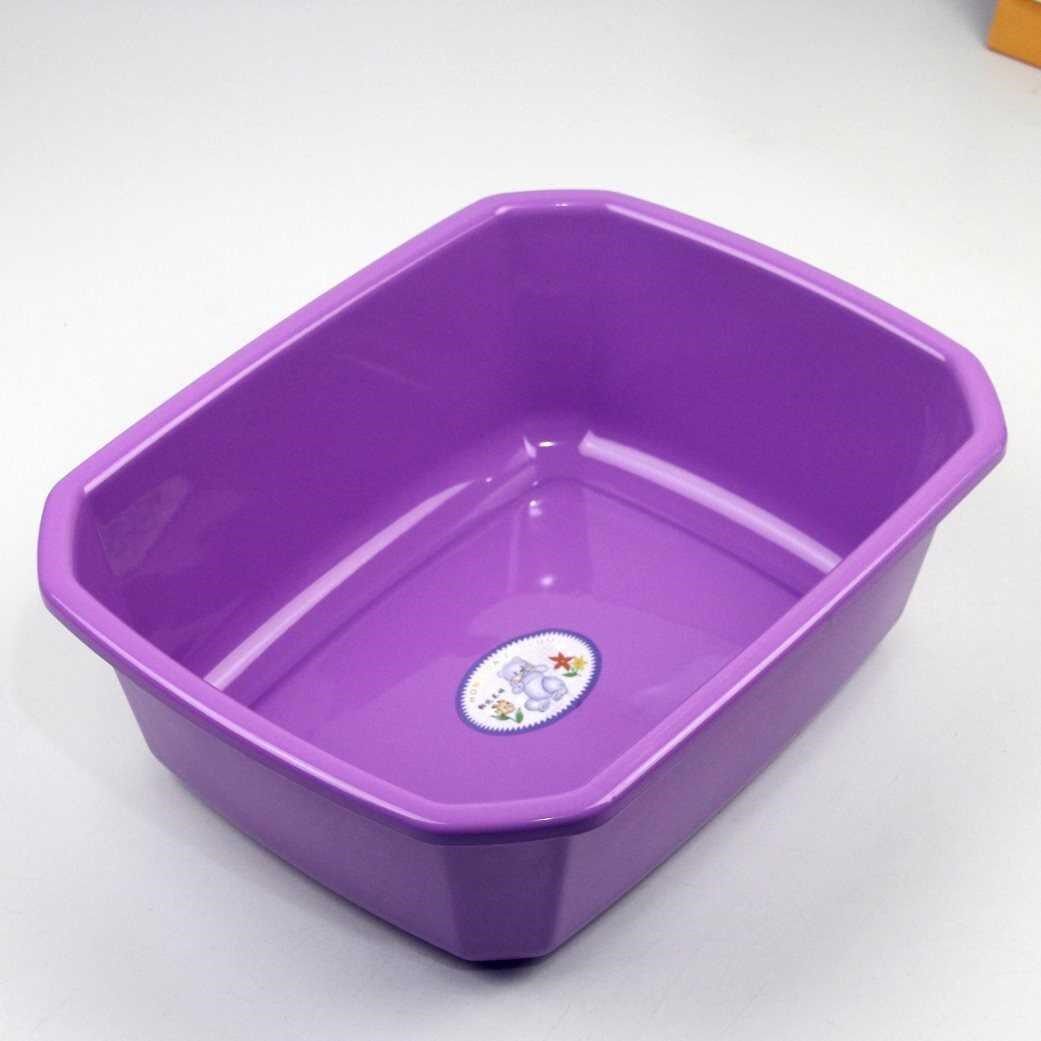 Rectangular Plastic Washbasin Home Washing Basin Laundry Basin Large Number Thickened Dormitory Student Child Baby Washbasin
