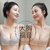 Special cabinet Tingmei lingerie womens small breasts gathered with adjustment-type closeted breast bra without steel ring thin and large breasts