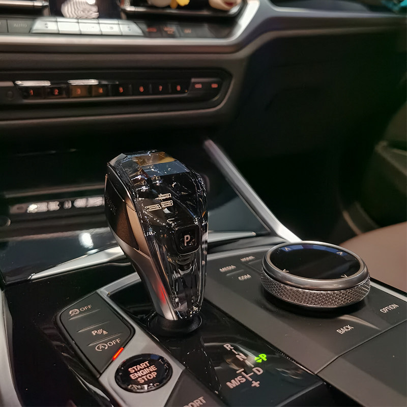 BMW new 3 series 4 series of 5 series 7 series 6GT X3X4X5X7BMW crystal shifting handle row of three sets of knobs retrofit