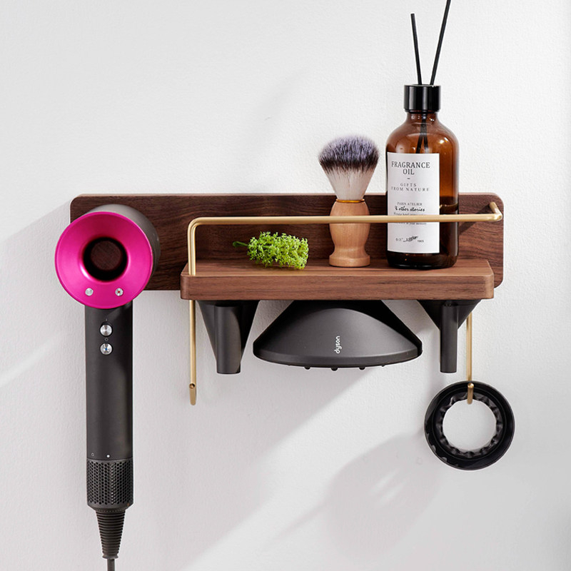 Suitable for Dyson hair dryer bracket hd08 hanger free punch dyson hair dryer rack hair dryer storage rack