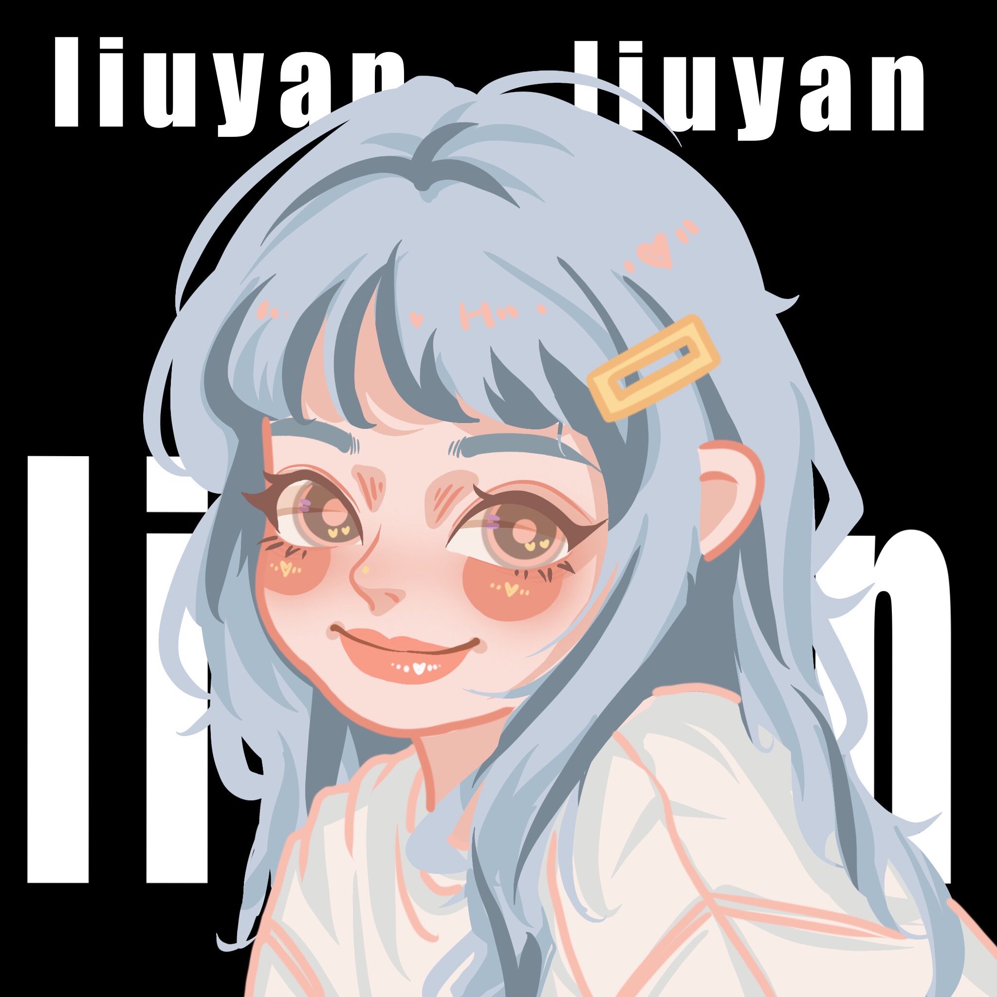 Hand-painted wechat avatar custom original duck-duck style artist appointment draft q-version comic cartoon design couple photo