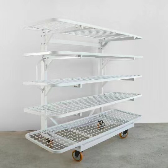 Мучительный 单面五层松布架松布车放布架裁片车服装厂布料面料物料面料运布车