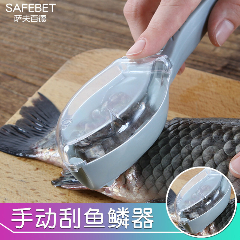 Scrape Fish Scale Scraping Fish Scale Deities With Lid Kitchen Fish Scale Scraper Manually to Fish Scale Tools