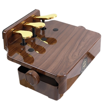 PUNK black walnut color childrens piano auxiliary pedal lifting foot stool upright grand electric piano foot stool