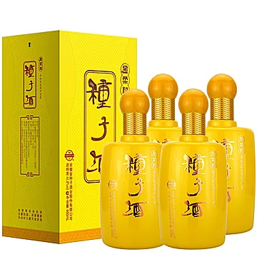 金种子金柔和种子酒41.8度460mL*4瓶