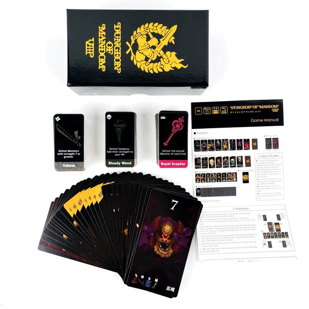 diy编织材料包 dungeon of mandom ⅷ 纯爷们地下城8 中英文聚会桌游oink game