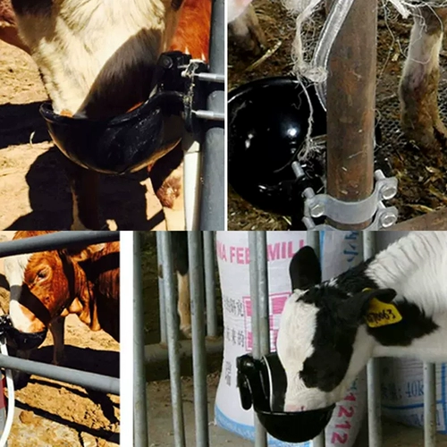 友牧 Крупный рогатый скот, чугунная миска напитка, говядина и лошадь Автоматическое утолщенное питьевое обогреватель очень большой говяжий напиток раковина