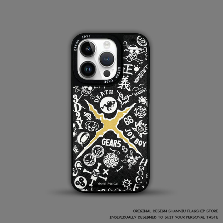 One Piece Anime New Plus/Pro/Max – 16, 15, 14, 13, 12 iPhone Case