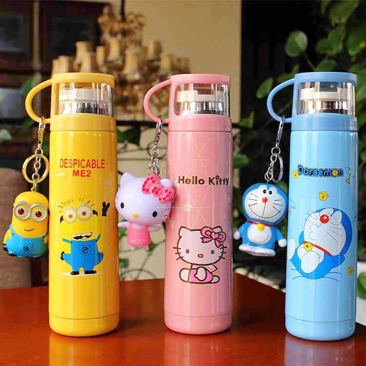 6696 children's insulation cup lid can drink water with cartoon cute Korean version simple boy primary school students go to school