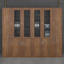 File cabinet information cabinet wooden office information cabinet simple modern drawer type storage file cabinet with lock